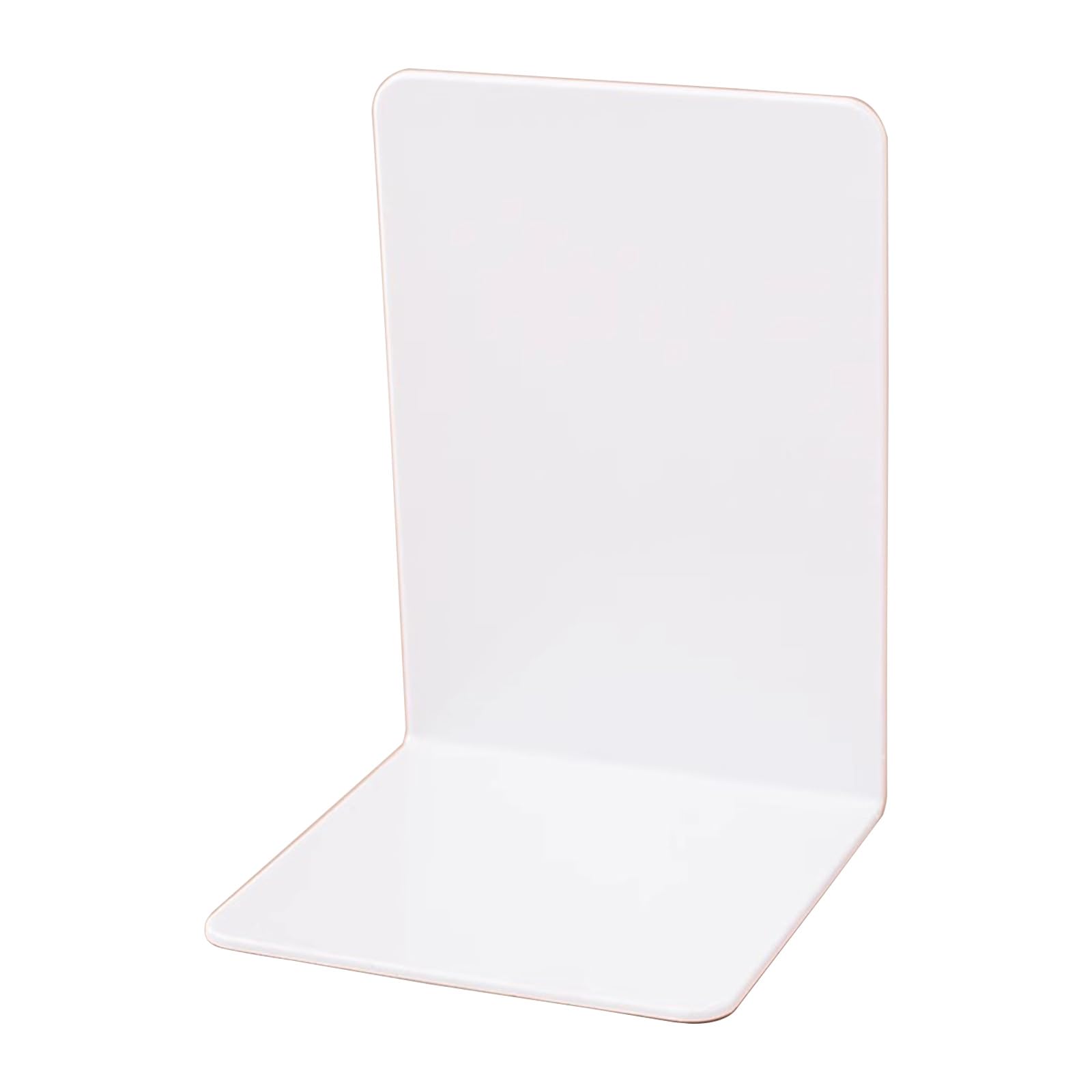 Simple Bookends L-Shaped Book Stoppers Desk Bookshelf Holders Shelf End for Library Bedroom Practical Stoppers L-shaped