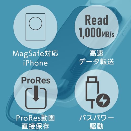 ロジテック MagSafe 1TB LMD-PBU100UCMGサムネイル6