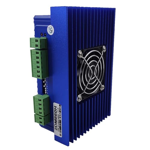 2 Phase Digital Stepper Motor Driver 2DM860H Stepper Motor Controller Microstep Controller Replacement Easy to Use