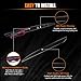 ATROVI LED Rear Bumper Reflector Light for 2015-up Chrysler 300, Replace OEM Rear Bumper Reflector Smoked Lens 90-SMD Red LED Tail Brake Fog Lamps Reflector Light Kit, 2 PCS