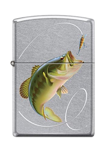 Zippo Encendedor Street Chrome a Prueba de Viento miniatura 1