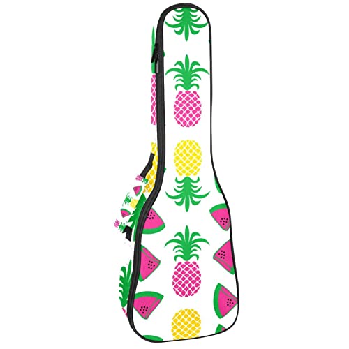 Sac ukulélé ténor rembourré imperméable 21 24 pouces pour transport de concert