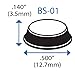 Bumper Specialties Self Adhesive Bumper Feet 0.500