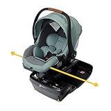 Safety 1st® onBoard™ Slide DLX Infant Car Seat w/SafetySlide™ Base, Easy-Install Rigid Latch, Lightweight Rear-Facing Seat, Newborn Carrier, Extra-Large Canopy, Travel System Ready, Dusty Green