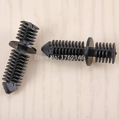 Fastener & Clip 20x Black Nylon Double & Xmas Tree Retainers Clips Cars