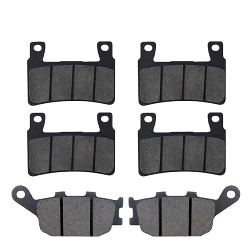 Plaquettes de frein avant arrière pour moto CB1300S de 2005 à 2012 noir