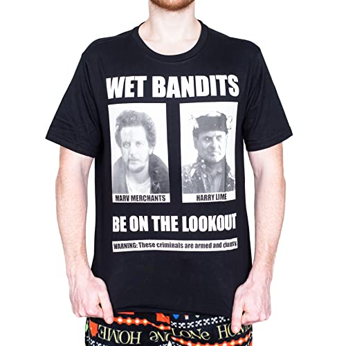 Christmas Movie Marv and Harry Wet Bandits Lounge Pants and T-shirt Pajama Set Multicolor3