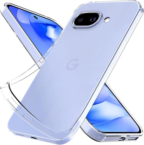 Image of for Google Pixel 9A 5G Premium Transparent Hybrid Soft Slim Dust Proof Silicone Back Case Cover with Camera Protection