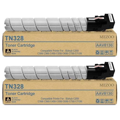 Image of MEZOO TN328 TN-328 Black Toner Cartridge High Yield 28,000 Pages