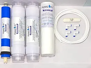 AQUAZOTIC RO Filter Replacement Kit for All R.O Water Filter Purifier | Works Upto 1000 TDS (AZC- K01)