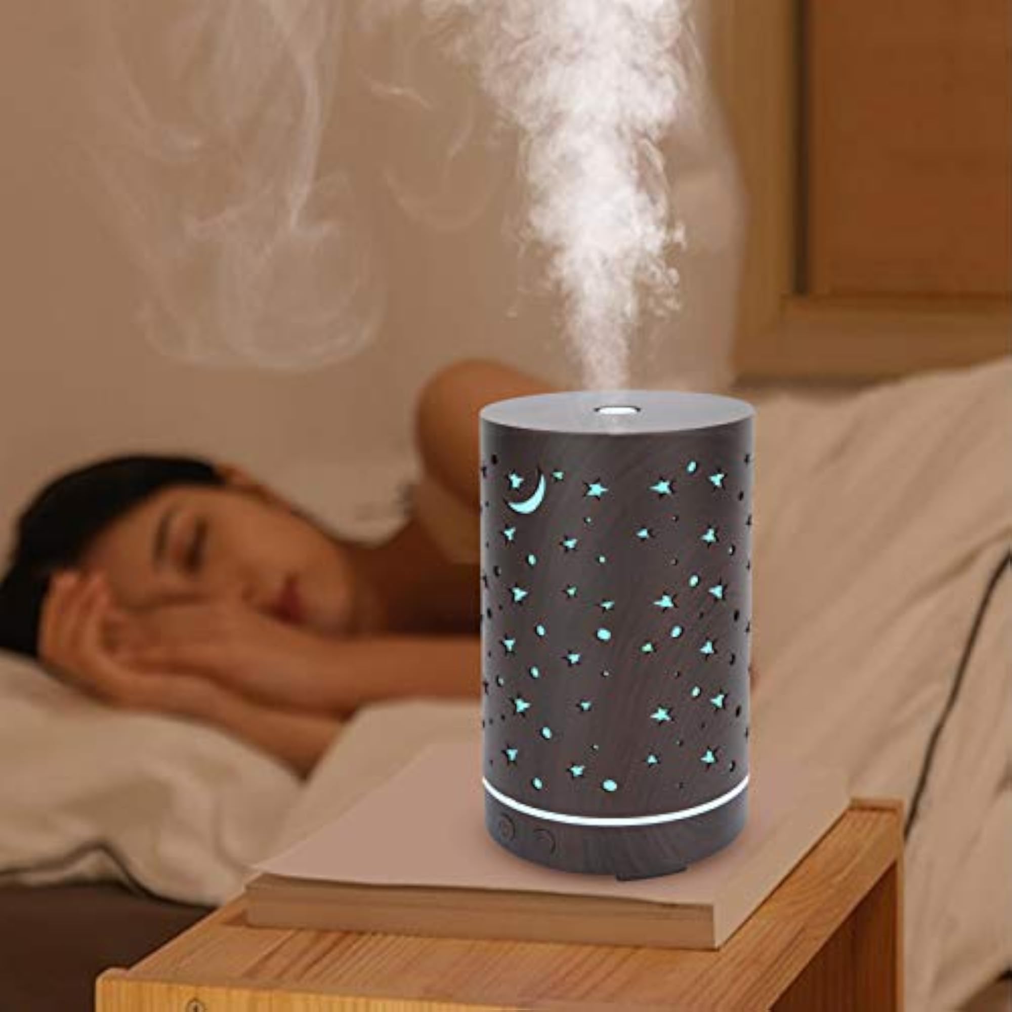 Star Pattern Aromatherapy Diffuser for Home and Office