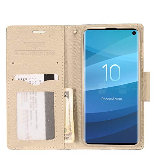 Coque portefeuille Galaxy S10e Eaglecell anti-rayure pour écran 5,8 pouces - 5