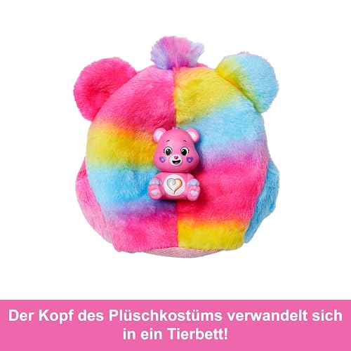 Barbie Cutie Reveal Puppe mit Accessoires, Glücksbärchis-Serie 2, Togetherness-Bärchi mit 10 Überraschungen… – Ansicht 3
