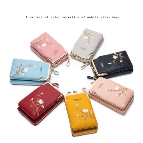 Women Sling Cross-Body Wallet With Mobile Cell Phone Holder, Mini Cross Body Bag, Small Crossbody Purses for Women2