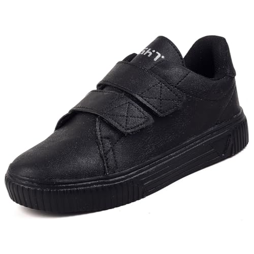 Sapatenis Infantil Sapatilha Calce Facil Casual Social LIGHT + Oculos Relogio Cor:Preto;Tamanho:35