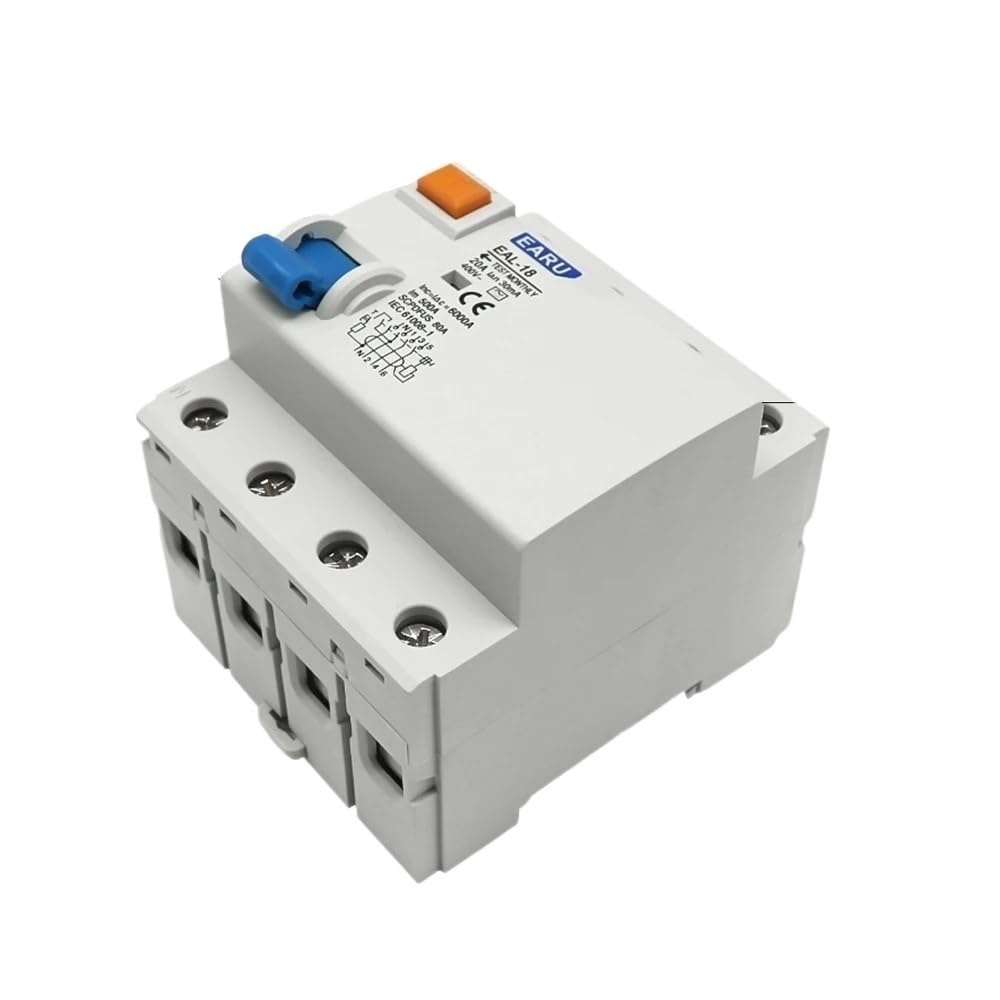 Interruttore Differenziale Elettromagnetico Tipo A 2P 32A – RCCB RCD ELCB Con Sensibilità 10/30/100/300mA Per Protezione Correnti Di Perdita