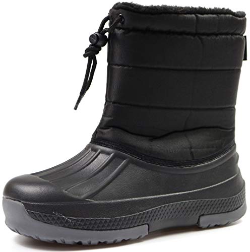 (ゴールデンレトリバー) Golden Retriever 7965 メンズ スノー ブーツ (LL[26.5-27.0cm], 3.ブラック)