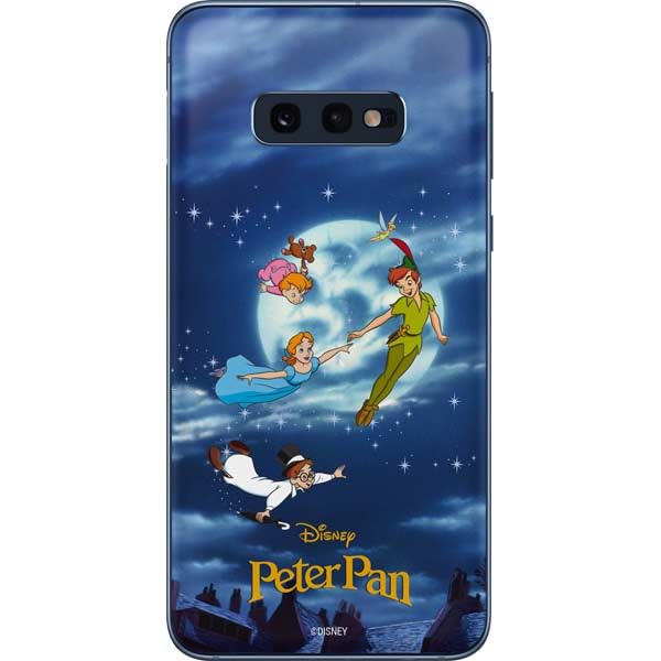 Skinit Decal Phone Skin Compatible with Galaxy S10e - Officially Licensed Disney Peter Pan Wendy and The Boys to Neverland Design