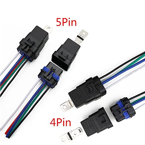Relais 4 pin étanche DC12V 40A câblé pour protéger les circuits auto - 6