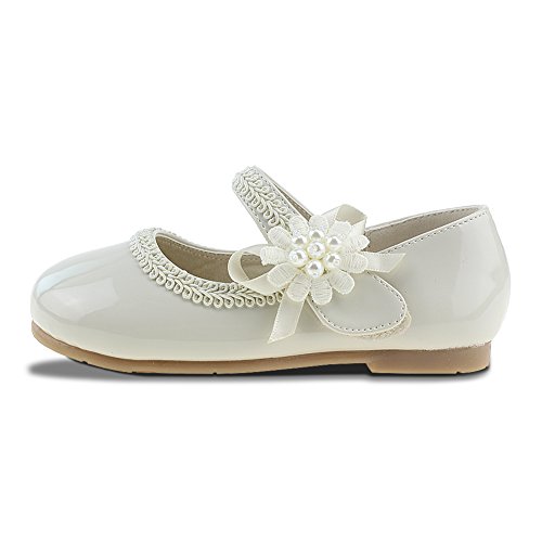 Kid Girl's Uniform Dress Marry Jane Ballerina Flats (Toddler/Little Kid)2