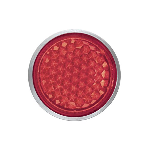 Grand General 80848 Round Red 5/8” Screw-In Mini Reflector For Trucks, Towing, Trailers, Rvs And Buses, 4 Pack #TOP26