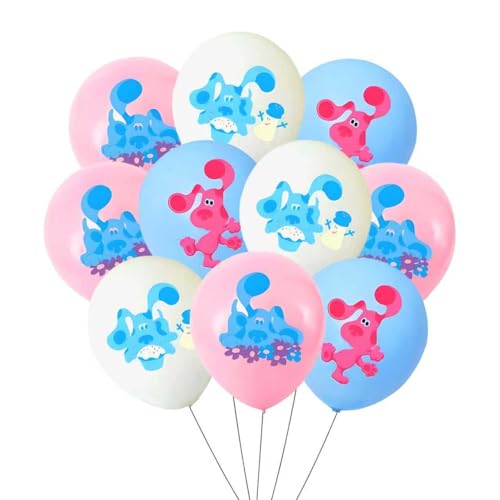 18pcs blue dog ballons birthday party suppliers the me