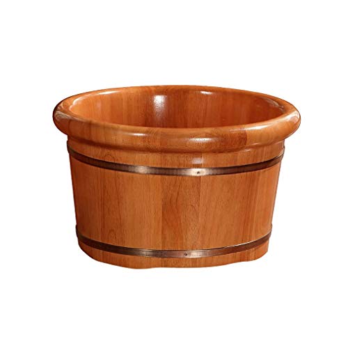 Bañera de spa para pies de madera para pedicura