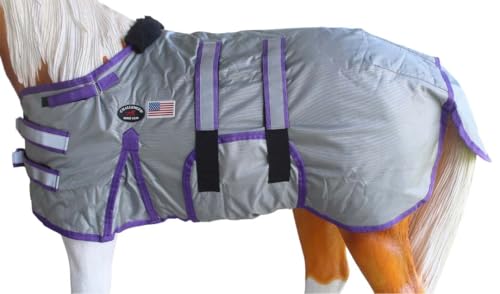 Image of 42-48(Large) 1680D Miniature Weanling Donkey Pony Horse Foal Winter Blanket 519TS03PR