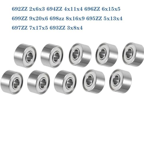 Roulement à billes miniature 694zz pour restaurer la fluidité de vos rollers et skates