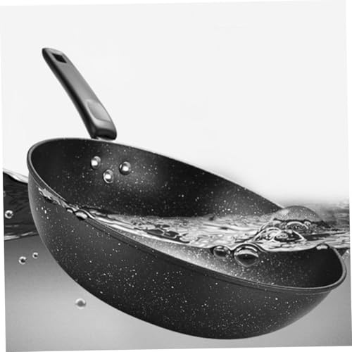 Wok pequeño antiadherente OUNONA de piedra Maifan miniatura 5