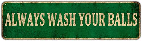 KIOZIY Funny Golf Metal Tin Signs, Golf Wall Decor Always