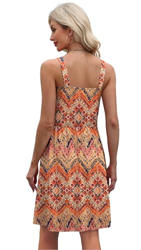 Image of WIHOLL Summer Dresses for Women 2025 Curvy Fahion Floral Sundresses Beach Vacation Clothes