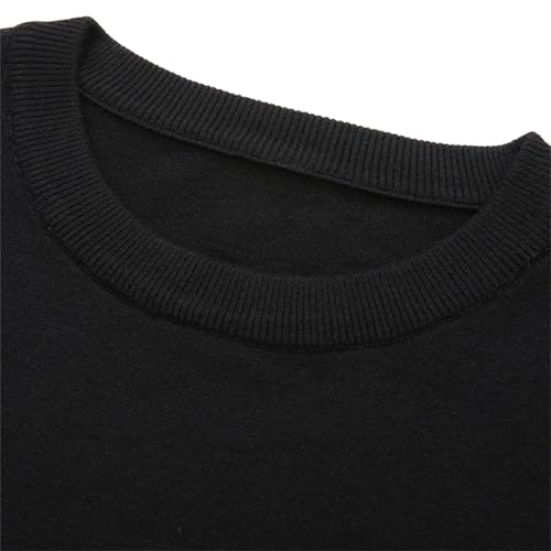 Hgvcfcv Men's Crew Neck Sweater Male Pullover Sweaters Keep Warm Pull Homme Business Mens Jumper2