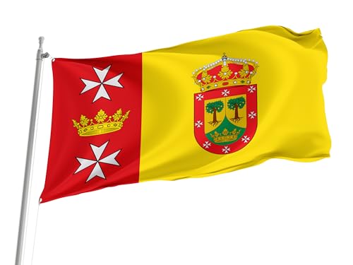 Bandera Del Orgullo Soto De Cerrato, Palencia Spain Province Bandera Balcón Resistente Al Viento Y La Lluvia Garden Flag Lavable Banderas Premium Para Patio Festival Jardin 90X152Cm