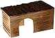Trixie 61974 Natural Living Haus Grete, geflammt, 35 × 18 × 20 cm