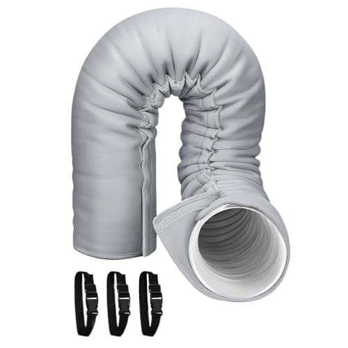 Cubierta De Clidificador - Alfombras Aisladas De Vacción Del Cade | Bloque De Ventilación De Protector De Escape De Aire Acondicionado Portátil Bloque De Ventilación Para El Dormitorio De La