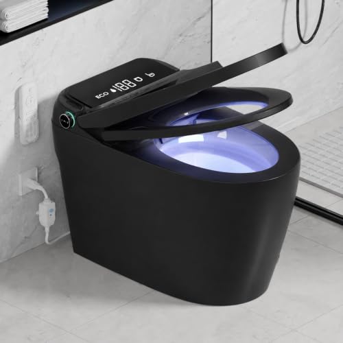 Image of LOUPUSUO Luxury Smart Toilet with Warm Water Sprayer and Dryer
