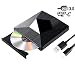 Produktbild Externes CD DVD Laufwerk, Amicool USB 3.0 Type-C Portable DVD/CD Brenner und -Lesegerät/Plug&Play/niedriger Lärm/Slim Superdrive für Laptop, Desktop, Mac, Macbook, Ios, Windows 10/8/7/XP and Linux