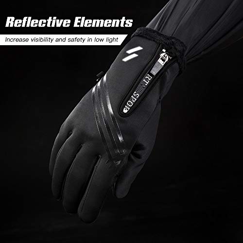 pedkit Inverno Quente Touchscreen Luvas de Ciclismo À Prova de Vento Dedo Completo Luvas de Esportes
