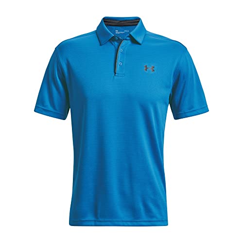 Image of Under Armour Men's Polyester Solid Tech Polo | T-Shirt | 1290140-001