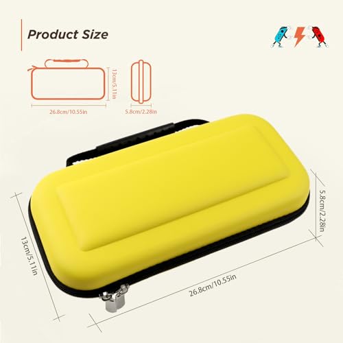 MUYAPAY Pochette Housse Étui 8 Etui Nintendo Switch OLED Transport Coque – vue 2