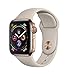 Produktbild Apple Watch Series 4 (GPS + Cellular) 40 mm Edelstahlgehäuse, Gold, mit Sportarmband, Stein (Generalüberholt)