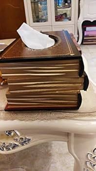 Amazon｜Kouso おもしろティッシュケース ィッシュボックス (本