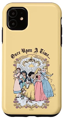 Coque iPhone 11 Princesse Disney rigide anti-rayure motif Once Upon A Time
