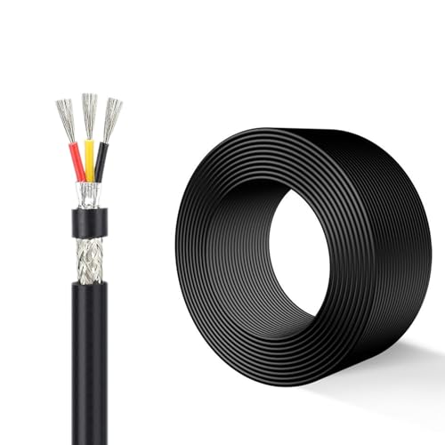 Câble blindé 24AWG anti-interférence avec isolation PVC 97m