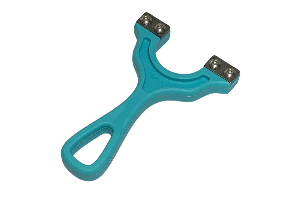 Leightons Cattys - Spitfire V2 Frame 90 mm larghezza Catapulta fionda (verde acqua)