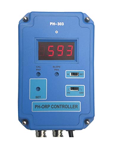 2-Fach Controller Regler Meter (PH+Redox) ORP Ozon Aquarium Pool Spa Teich Süß- und Salzwasser P19