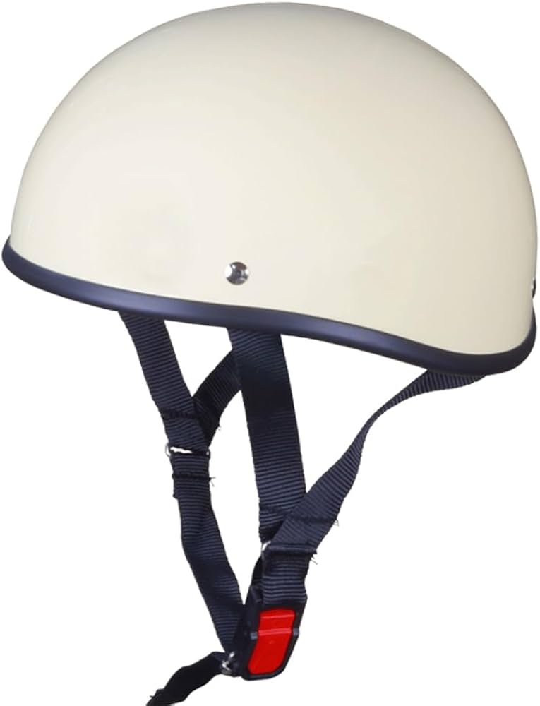 Amazon.co.jp: ダックテール ヘルメット タイプ1 アイボリー