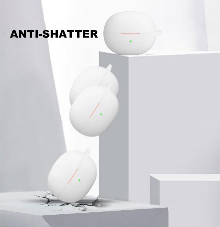 Silicon Case Cover Compatible with King Lucky Clip on Earbuds Open Ear Headphones i121 True Wireless Earbuds - Image 3