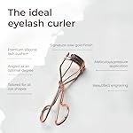 Eyelash Curler - Premium Lash Curler for Long-Lasting Curls with Gentle Pressure Distribution - Eyelash Curler Suitable for All Eye Shapes and Lash Textures - with Extra Silicone Cushion - Image 3